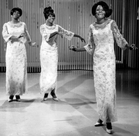 The Supremes: Florence Ballard, Mary Wilson and Diana Ross. 