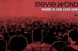 The single artwork of Stevie Wonder's new song.