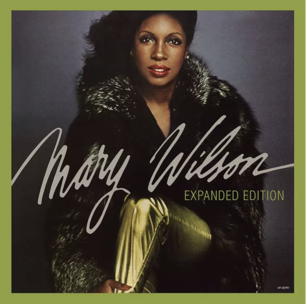 Mary Wilson solo album cover.