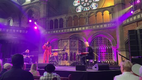 Acantha Lang performs at Union Chapel.